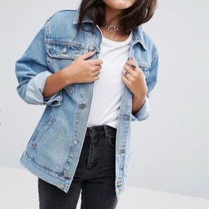 ASOS Design Denim Girlfriend Jacket